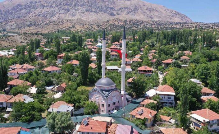 Kaş’ta, Yeşilbarak Söğütoğlu Camii açıldı