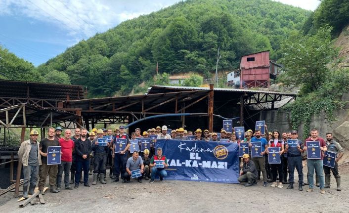 Madencilere kadına yönelik şiddetle mücadele anlatıldı