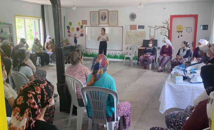 Menteşe’de kadınlara sağlık eğitimi