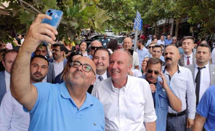 Muharrem İnce, Denizli’de esnafla bir araya geldi