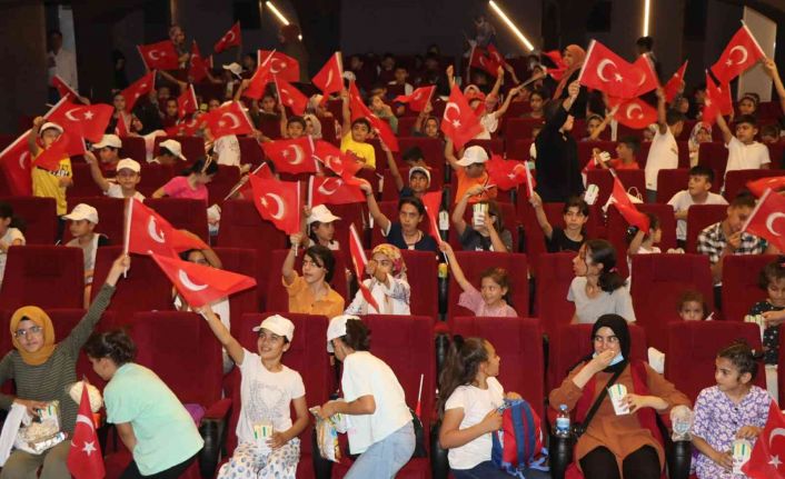 Şanlıurfa’da dijital sinema keyfi