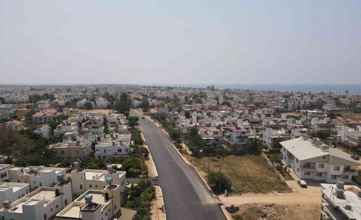 Silifke’de yol çalışmaları sürüyor