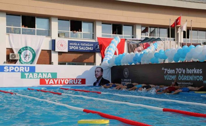 Yatağan’da yüzme bilmeyen kalmayacak