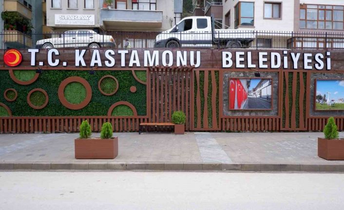 Kastamonu’nun ilk ’duvar bahçe’ projesi tamamlandı