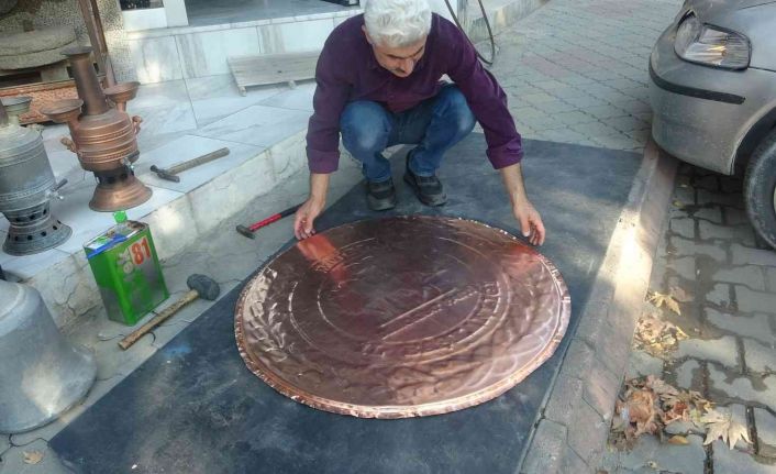 Bakırlar süs eşyası olmaktan çıkıyor