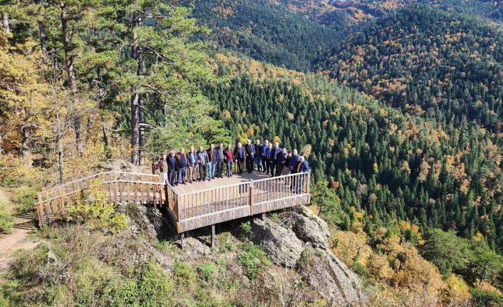 Baklabostan Tabiat parkında sonbahar güzelliği