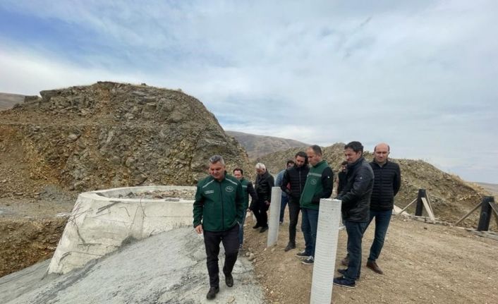 Bölge Müdürü Yavuz; Karagöbek ve Köşk barajlarında incelemelerde bulundu