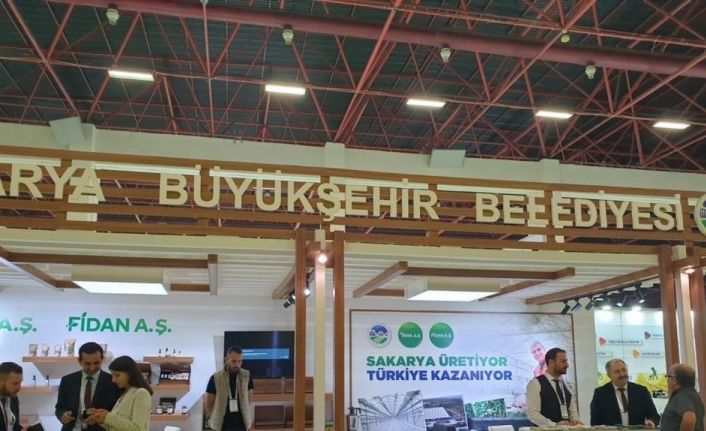 Büyükşehir’in ürünleri Antalya’daki uluslararası fuarda