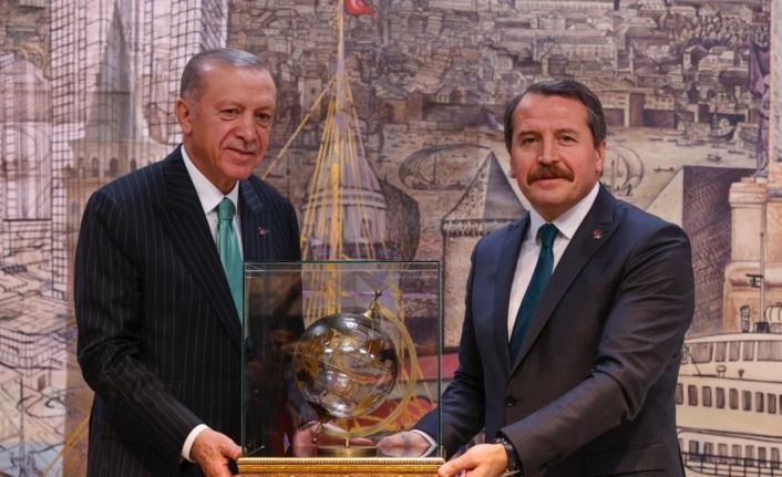 Cumhurbaşkanı Erdoğan, ILC heyetini kabul etti