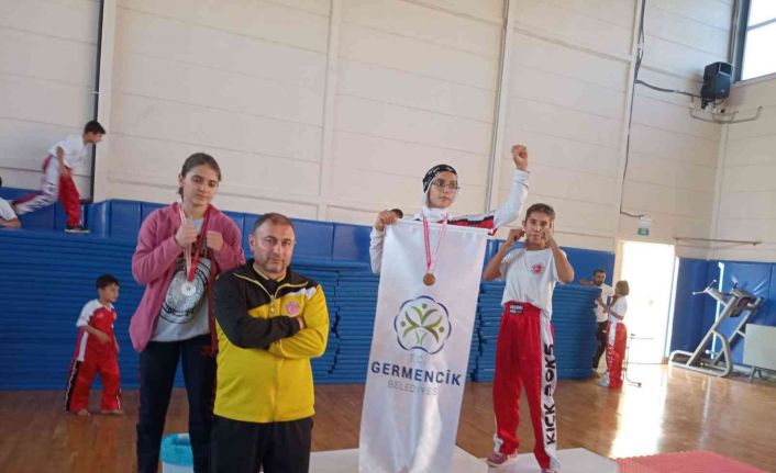 Germencikli sporcular gururlandırdı