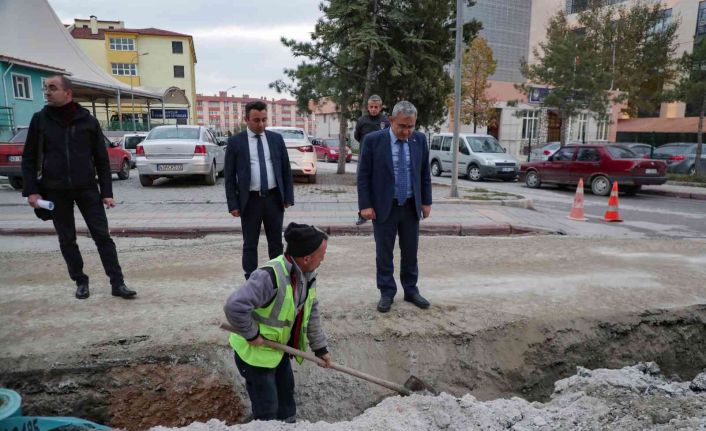 İçme suyu hatları yenileniyor