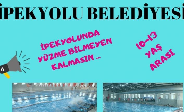 İpekyolu’nda “Yüzme Bilmeyen Kalmasın” projesi