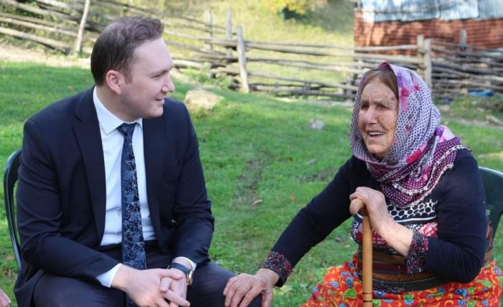 Kaymakam Mehmet Sadık Kılıç, şehit ailelerini ziyaret etti