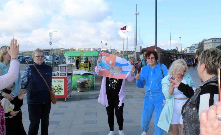 Kruvaziyer gemisi Karadeniz’de 15 bin Rus turist taşıdı