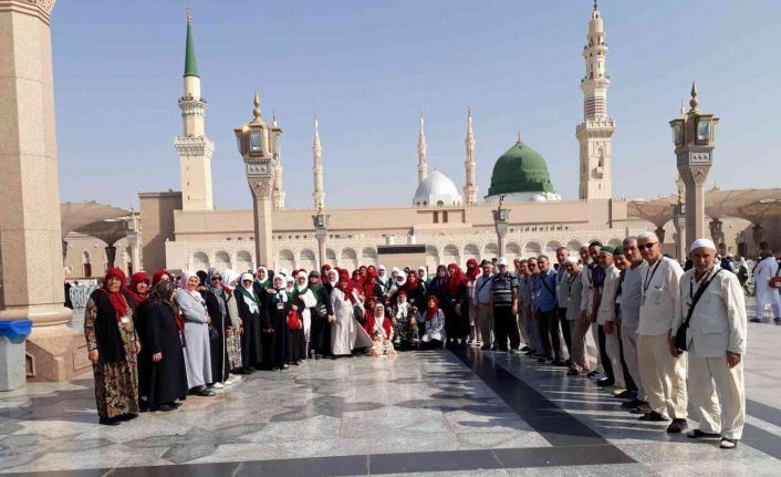 Kutsal topraklara giden ilk umre kafilesi Denizli’ye döndü