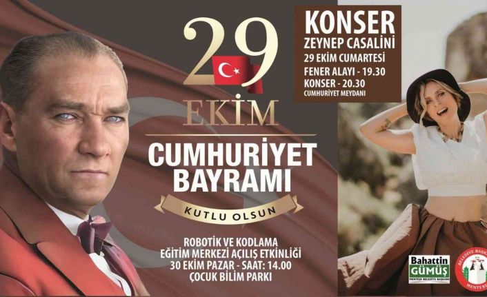 Menteşe Belediyesi Cumhuriyet Bayramı’nı etkinliklerle kutluyor