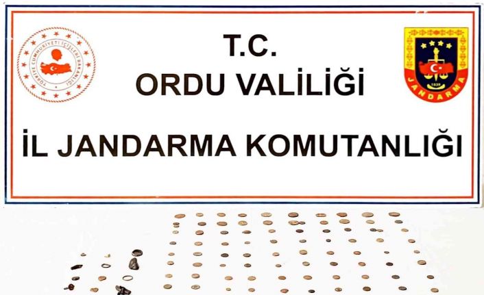 Ordu’da 103 adet tarihi sikke ele geçirildi