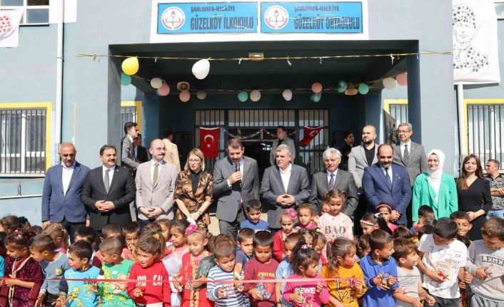 Şanlıurfa’da ’’Bir Çatı Bir Fırça’’ projesinin açılışı yapıldı