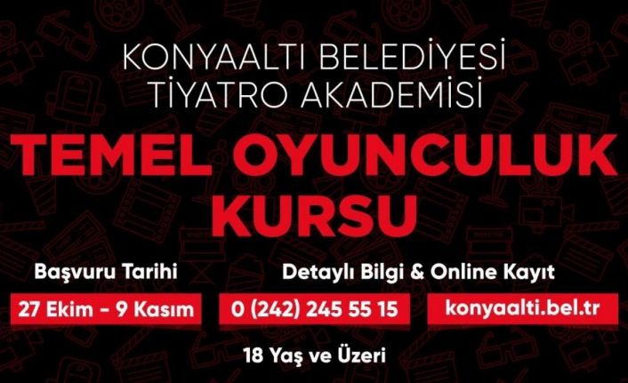 Tiyatro seçmeleri için başvurular başladı