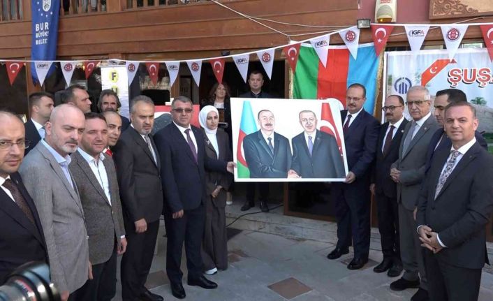 Türk Dünyası Şuşa Yılı Yağlı Boya Sergisi beğeniye sunuldu