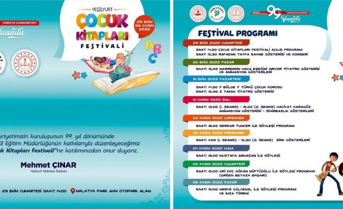 Yeşilyurt’ta, Çocuk Kitapları Festivali