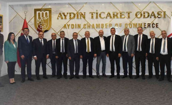 Aydın’da Ticaret Odası ile Borsa ’Birlik’ mesajı verdi