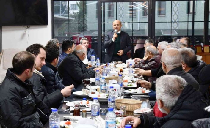 Başkan Oral, şoför esnafıyla bir araya geldi