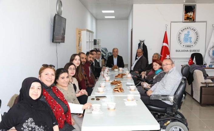 Başkan Üçok engellilere yeni dernek binası yaptırıyor
