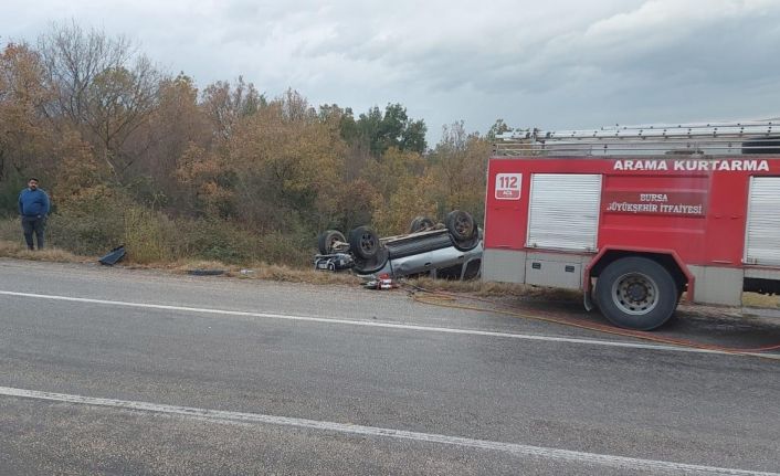 Bursa’da feci kaza: 1 ölü, 2 yaralı