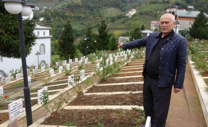 Çanakkale Şehitliği’nden esinlendi, tek tip mezar hayalini gerçekleştirdi