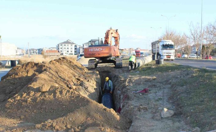 Dumlupınar Mahallesi’ne yağmur suyu hattı