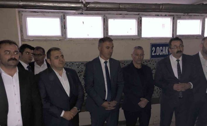 GMİS heyeti Amasra’da madencilerle buluştu