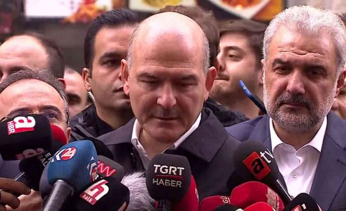 İçişleri Bakanı Soylu: "ABD Büyükelçiliğinin taziyesini kabul etmiyoruz"