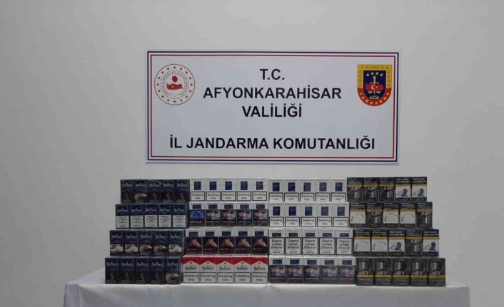 Jandarmadan ’Kaçak sigara’ operasyonu
