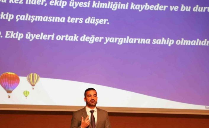 NEVÜ’de ‘Ekip Çalışması ve Liderlik’ eğitimi düzenlendi