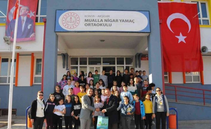 Ödüllü Atık Pil Kampanyasında kazanan okullar hediyelerini aldı