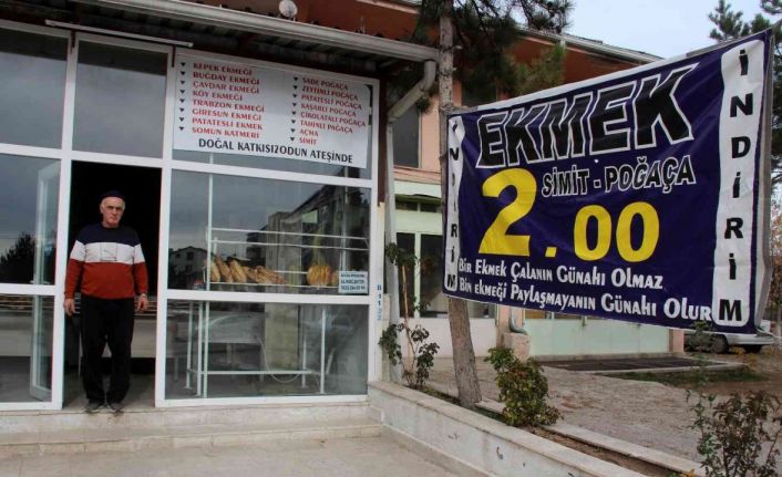 Tehditlere rağmen Türkiye’nin en ucuz ekmeğini satıyor