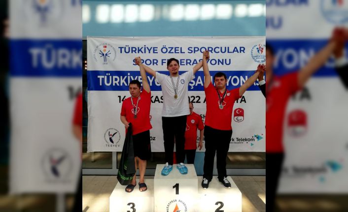 Tepebaşı’nın özel sporcuları büyük başarı kazandı