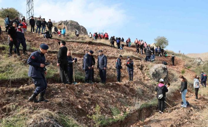 Tokat’ta, 8 bin fidan toprakla buluştu