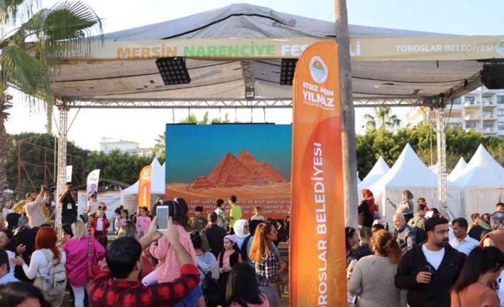 Toroslar Belediyesi standı festivalde ilgi odağı oldu