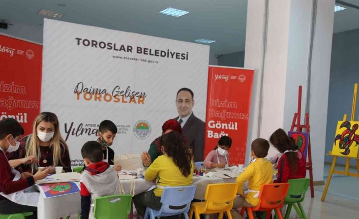 Toroslar Belediyesinden çocuklar için tatil şenliği