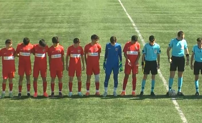 U15 Gelişim Ligi: Kayserispor: 1 - Gaziantep FK: 3