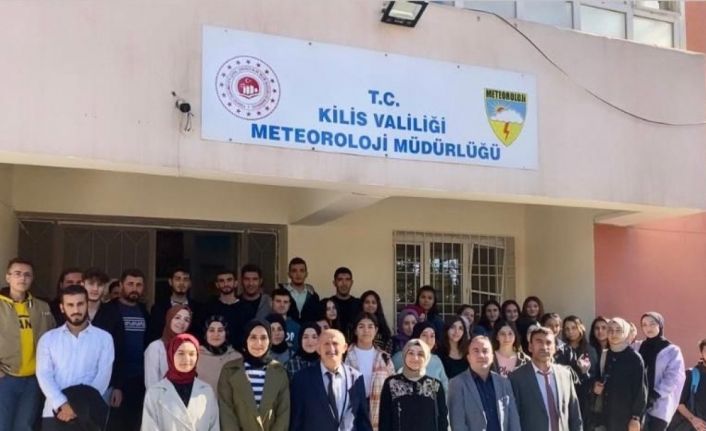 Üniversite öğrencilerinden meteorolojiye teknik gezi
