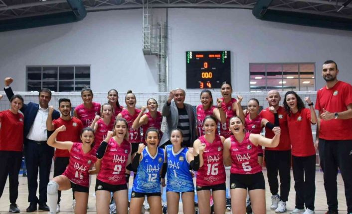 9. haftayı galibiyetle tamamlayan Bizim Kızlar:3, UNİCA Düzce Voleybol: 0