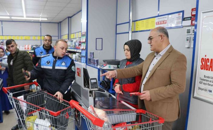 Başkan Çay’dan market denetimi