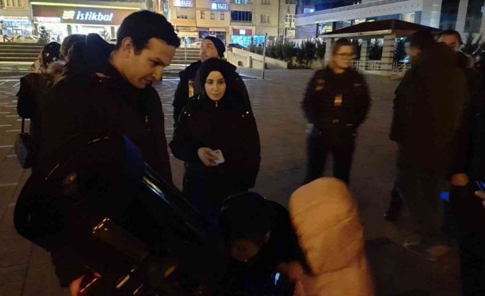 Bayburt’ta gökyüzü gözlem etkinliğine yoğun ilgi