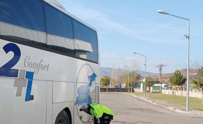 Bingöl’de kış lastiği denetimi