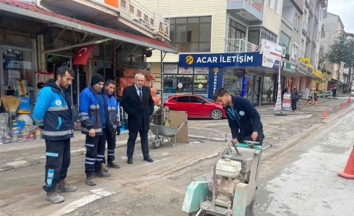 Çameli’nde alt ve üst yapı çalışmaları hızla devam ediyor