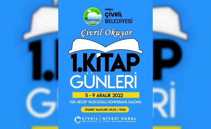 Çivril’de 1. Kitap Günleri başlıyor