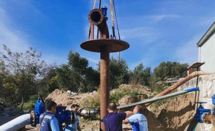 Datça Reşadiye içme suyu terfi merkezi yenilendi